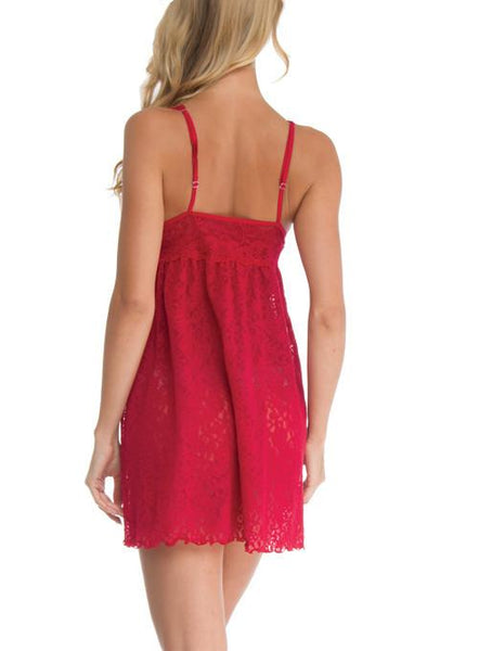 Red Lace Chemise