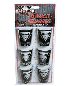 Bachelor Party shot glasses