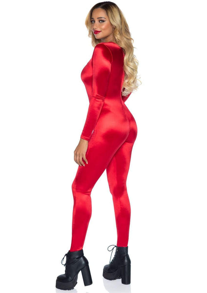 Spandex Catsuit- Red